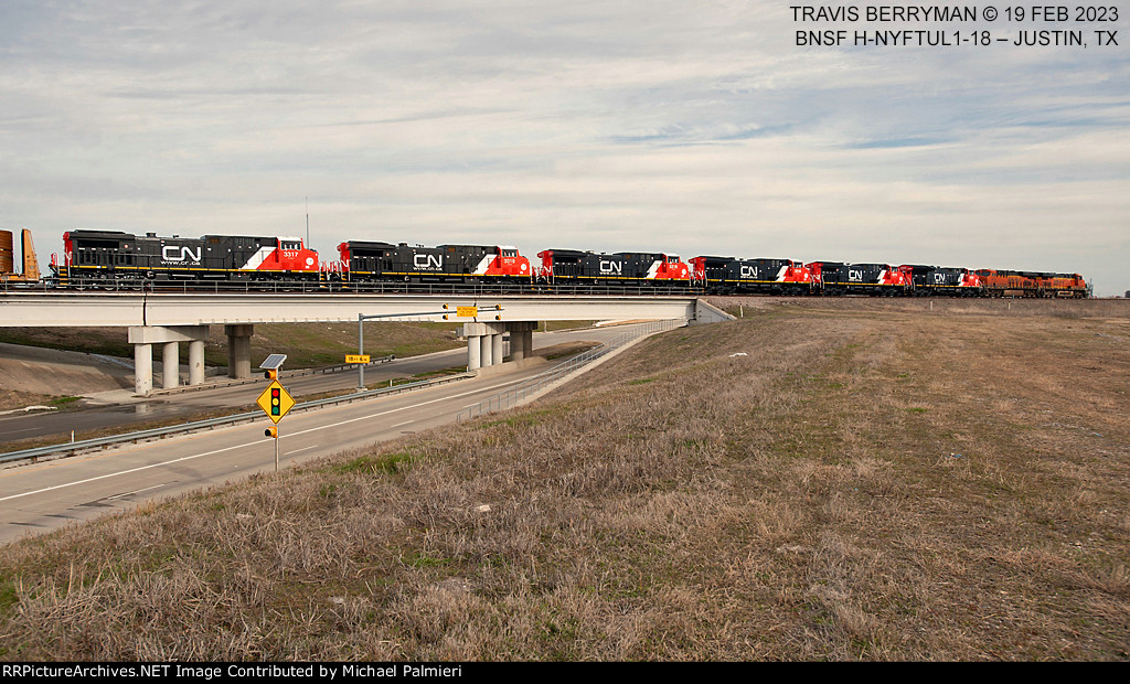 BNSF train H-TULNYF1-18